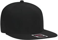 OTTO 148 1228 Ultra Fine Brushed Stretchable Superior Cotton Twill Square Flat Visor 6 Panel Pro Style Snapback Hat
