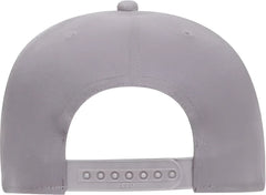 OTTO 148-1228 Ultra Fine Brushed Stretchable Superior Cotton Twill Square Flat Visor 6 Panel Pro Style Snapback Hat