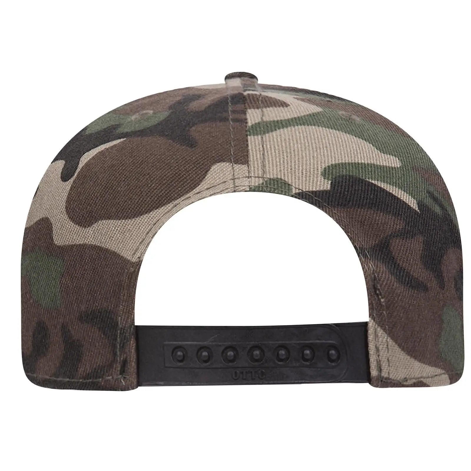 OTTO 148-1267 ’OTTO Snap’ 6 Panel Pro Style Snapback Cap - Camo 008 - Camo 008 / 6 1/2’’ - 7 5/8’’