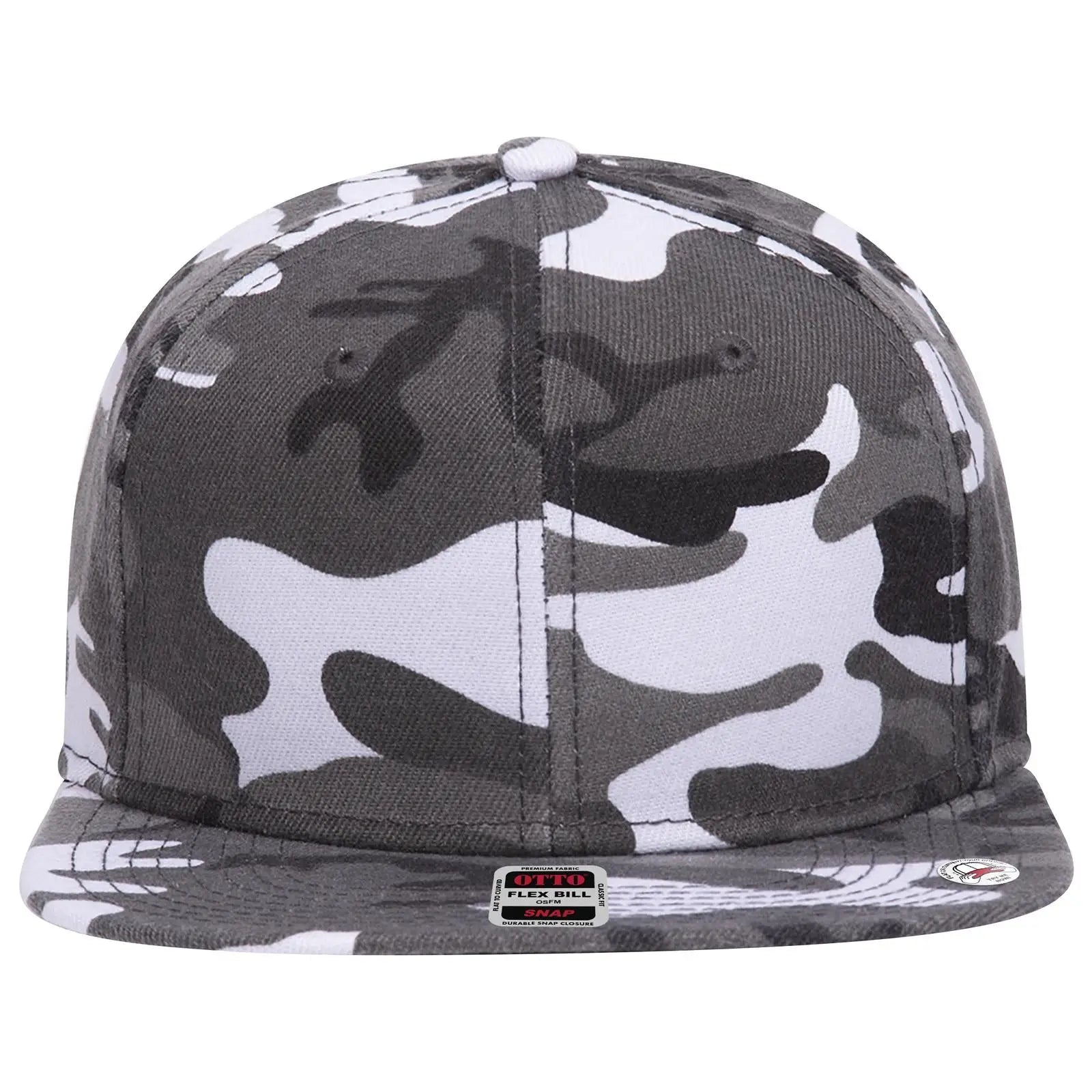 OTTO 148-1267 ’OTTO Snap’ 6 Panel Pro Style Snapback Cap - Camo 025 - Camo 025 / 6 1/2’’ - 7 5/8’’