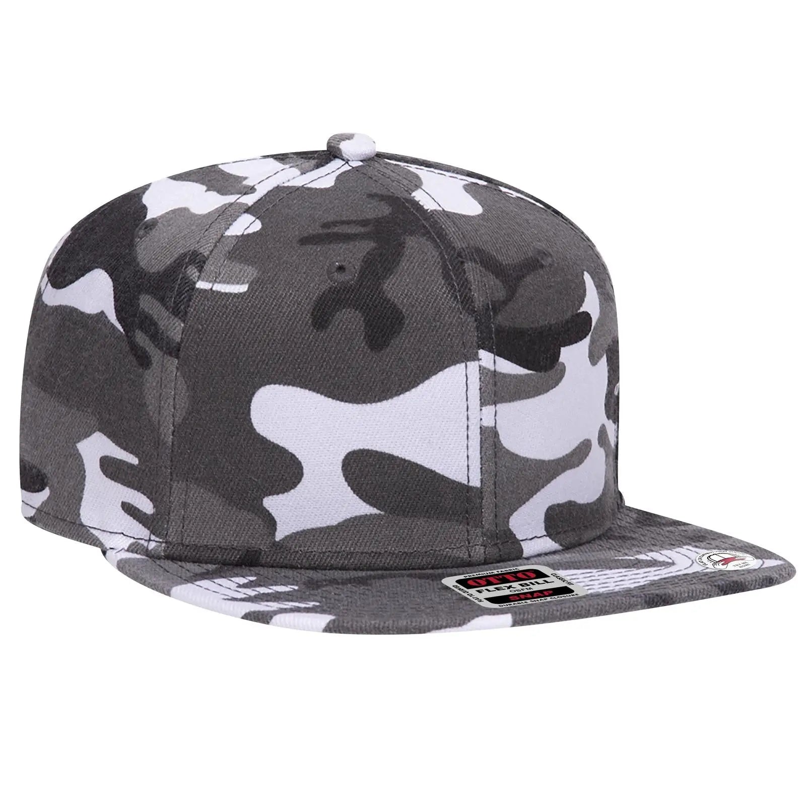 OTTO 148-1267 ’OTTO Snap’ 6 Panel Pro Style Snapback Cap - Camo 025 - Camo 025 / 6 1/2’’ - 7 5/8’’