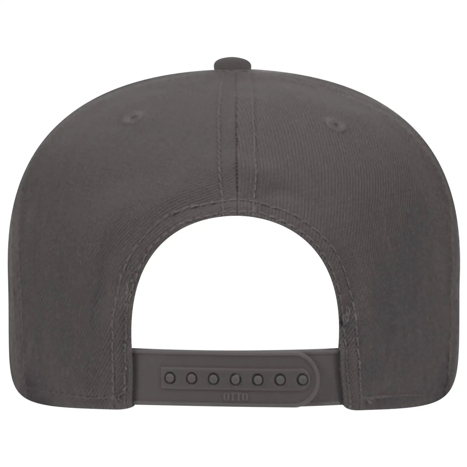 OTTO 148-1267 ’OTTO Snap’ 6 Panel Pro Style Snapback Cap - Char. Gray - Char. Gray / 6 1/2’’ - 7 5/8’’