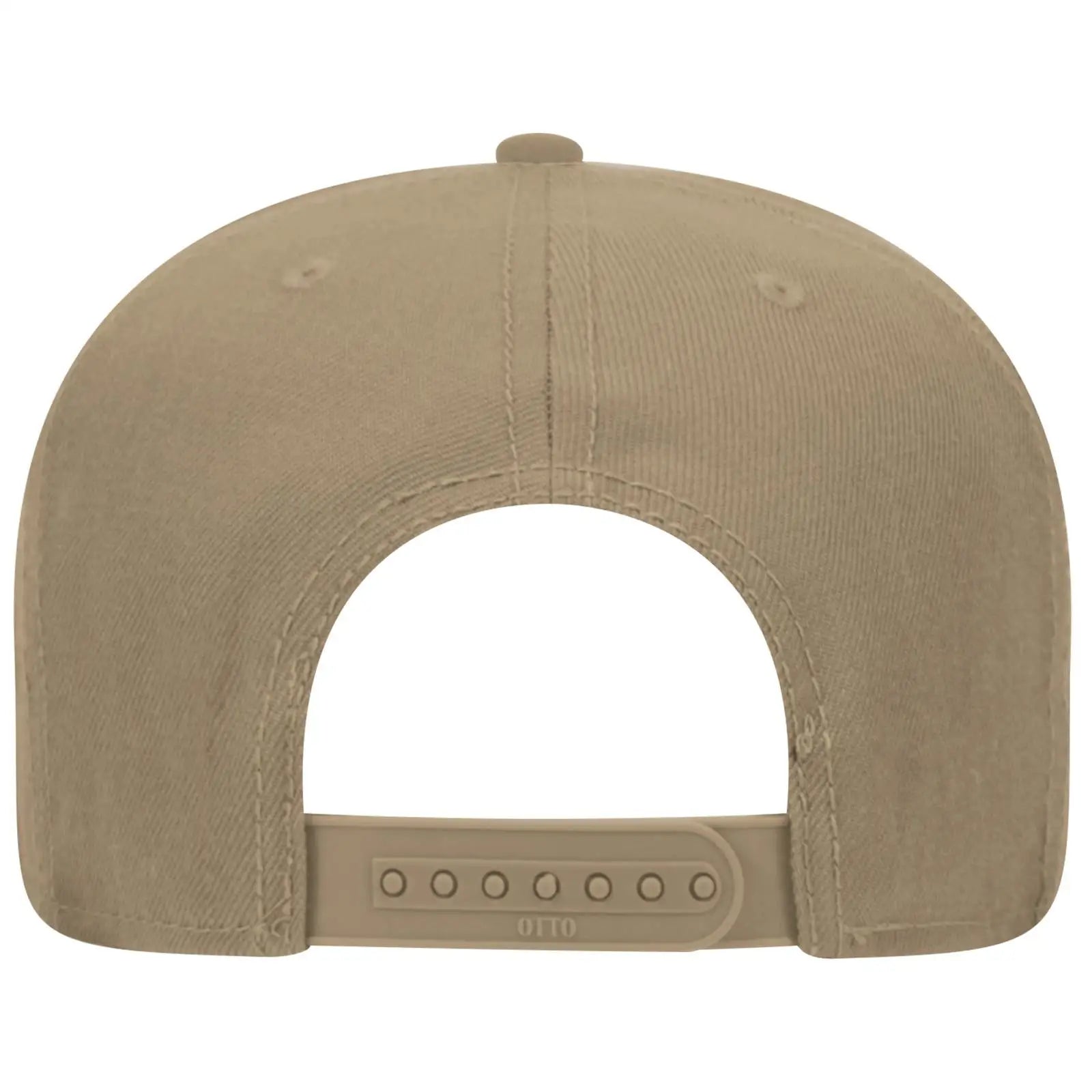 OTTO 148-1267 ’OTTO Snap’ 6 Panel Pro Style Snapback Cap - Khaki - Khaki / 6 1/2’’ - 7 5/8’’