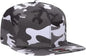 OTTO 148-1267 Snap 6 Panel Mid Profile Snapback Hat - Gray Camo - Gray / One Size Fits Most