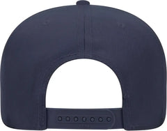 OTTO 148 1267 Snap 6 Panel Mid Profile Snapback Hat Navy Navy / One Size Fits Most