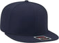 OTTO 148 1267 Snap 6 Panel Mid Profile Snapback Hat Navy Navy / One Size Fits Most
