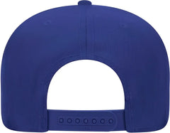 OTTO 148 1267 Snap 6 Panel Mid Profile Snapback Hat Royal Royal / One Size Fits Most