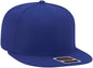 OTTO 148 1267 Snap 6 Panel Mid Profile Snapback Hat Royal Royal / One Size Fits Most