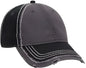 OTTO 149-1091 6 Panel Low Profile Dad Hat - Black Charcoal Black - Black Dark Gray / One Size Fits Most