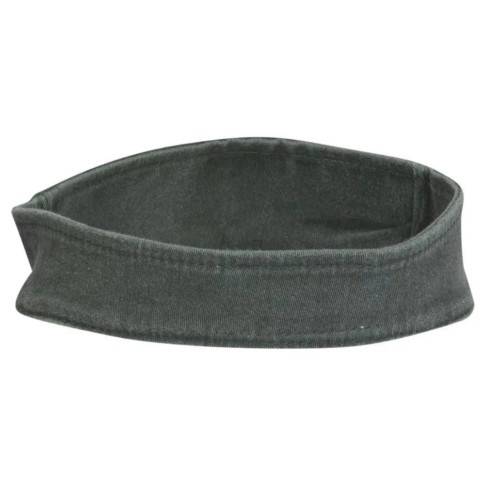 OTTO 15-279 ’OTTO Flex’ Fitted Sun Visor - Dk. Green - Dk. Green / 7 3/8’’ - 7 5/8’’
