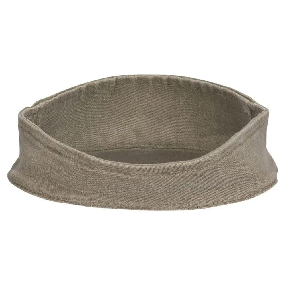 OTTO 15-279 ’OTTO Flex’ Fitted Sun Visor - Khaki - Khaki / 7 3/8’’ - 7 5/8’’