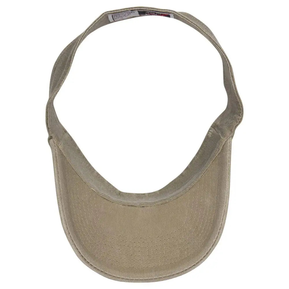 OTTO 15-279 ’OTTO Flex’ Fitted Sun Visor - Khaki - Khaki / 7 3/8’’ - 7 5/8’’