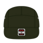 OTTO 151-1098 5 Panel Camper Cap - Dk. Ol. Green - Dk. Ol. Green / 6 1/2’’ - 7 5/8’’