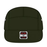 OTTO 151-1098 5 Panel Camper Cap - Dk. Ol. Green - Dk. Ol. Green / 6 1/2’’ - 7 5/8’’