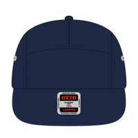 OTTO 151-1098 5 Panel Camper Cap - Navy - Navy / 6 1/2’’ - 7 5/8’’