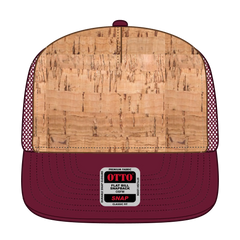 OTTO 154-1174 ’OTTO Snap’ 5 Panel Pro Style Mesh Back Trucker Snapback Cap - Bg Mrn/Crk/Bg Mrn - Bg Mrn/Crk/Bg Mrn / 7