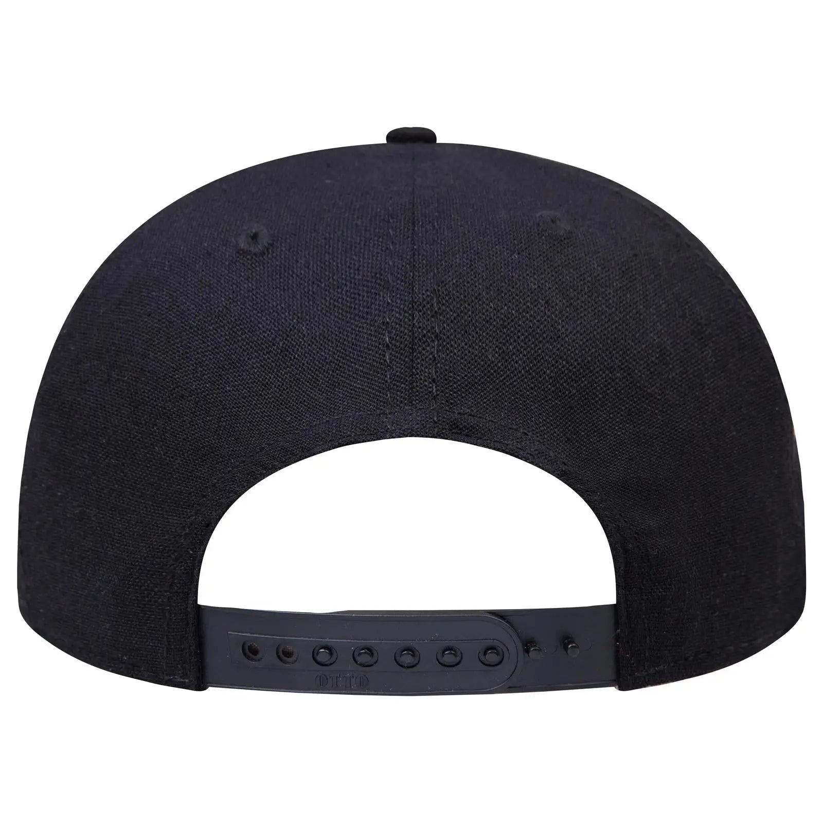 OTTO 158-1176 ’OTTO Snap’ 5 Panel Pro Style Snapback Cap - Blk/Cork/Blk - Blk/Cork/Blk / 6 1/2’’ - 7 5/8’’