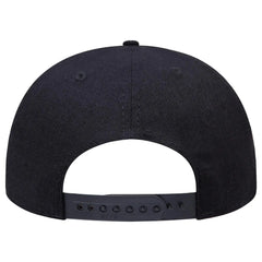 OTTO 158-1176 ’OTTO Snap’ 5 Panel Pro Style Snapback Cap - Blk/Cork/Blk - Blk/Cork/Blk / 6 1/2’’ - 7 5/8’’
