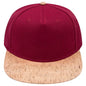 OTTO 158-1176 ’OTTO Snap’ 5 Panel Pro Style Snapback Cap - Cork/Bg Mrn - Cork/Bg Mrn / 6 1/2’’ - 7 5/8’’