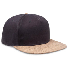 OTTO 158-1176 ’OTTO Snap’ 5 Panel Pro Style Snapback Cap - Cork/Ch Gry - Cork/Ch Gry / 6 1/2’’ - 7 5/8’’