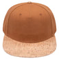 OTTO 158-1176 ’OTTO Snap’ 5 Panel Pro Style Snapback Cap - Cork/Cy Brn - Cork/Cy Brn / 6 1/2’’ - 7 5/8’’