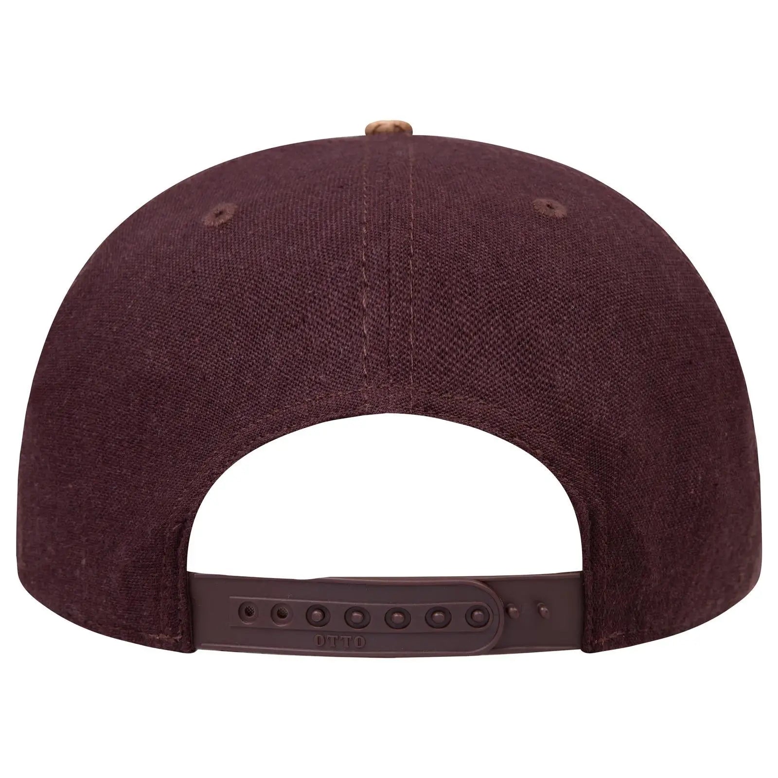 OTTO 158-1176 ’OTTO Snap’ 5 Panel Pro Style Snapback Cap - Cork/Dk.Brn - Cork/Dk.Brn / 6 1/2’’ - 7 5/8’’