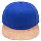 OTTO 158-1176 ’OTTO Snap’ 5 Panel Pro Style Snapback Cap - Cork/Ryl - Cork/Ryl / 6 1/2’’ - 7 5/8’’