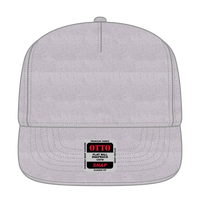 OTTO 158-1176 ’OTTO Snap’ 5 Panel Pro Style Snapback Cap - Heath. Gray - Heath. Gray / 6 1/2’’ - 7 5/8’’