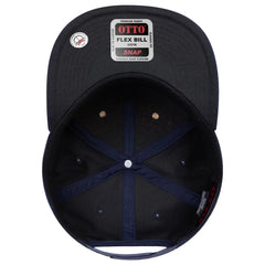 OTTO 158-1176 ’OTTO Snap’ 5 Panel Pro Style Snapback Cap - Nvy/Cork/Nvy - Nvy/Cork/Nvy / 6 1/2’’ - 7 5/8’’