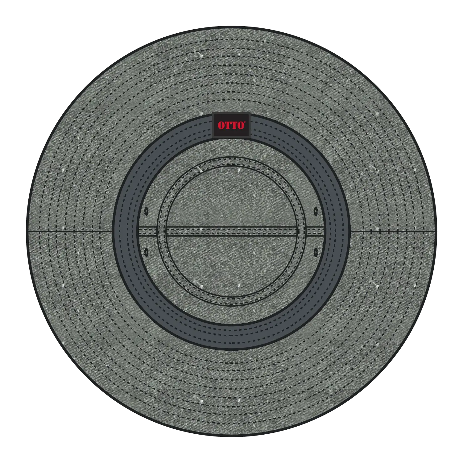 OTTO 16-1331 Bucket Hat - Char. Gray