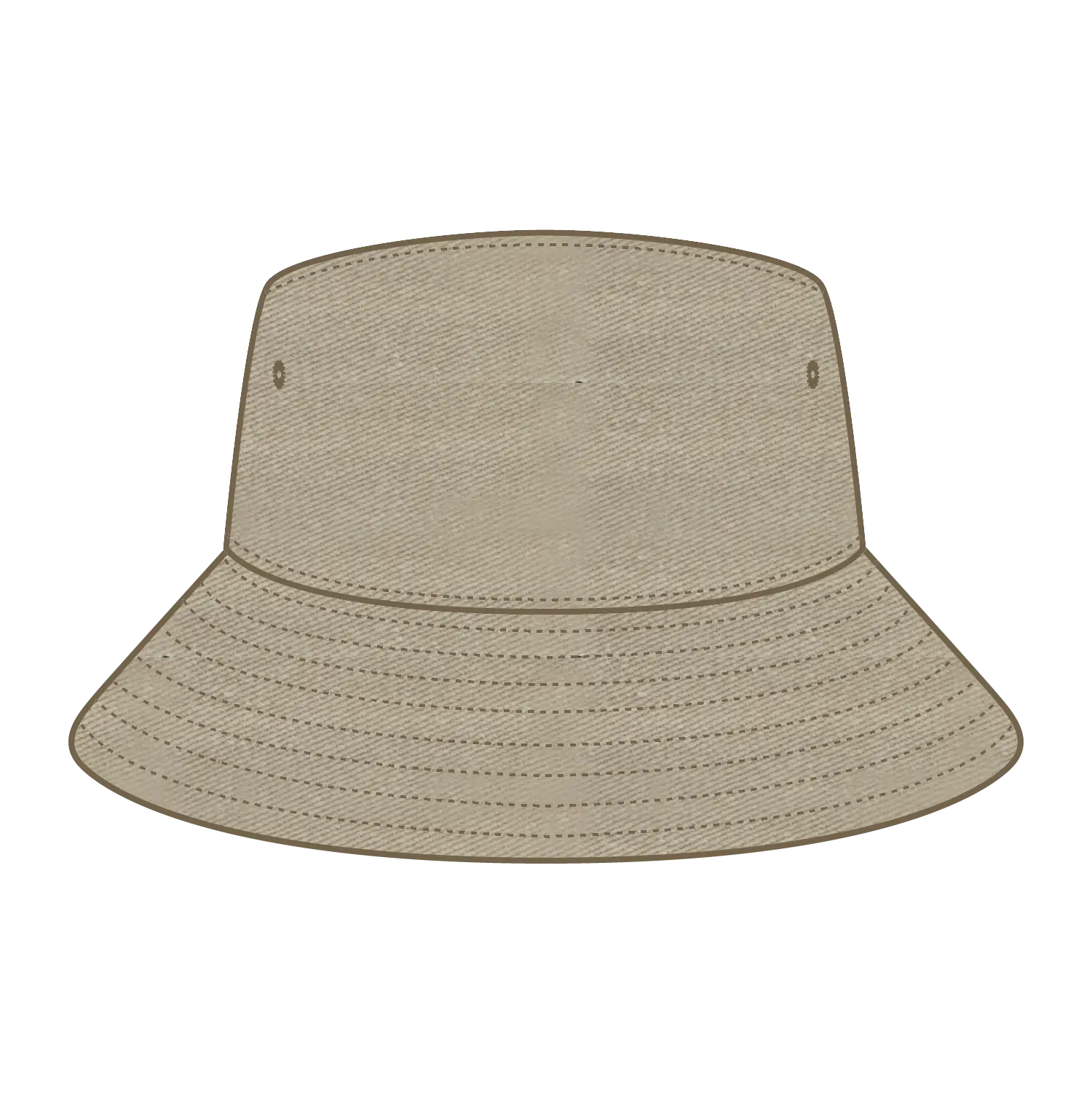 OTTO 16-1331 Bucket Hat - Khaki