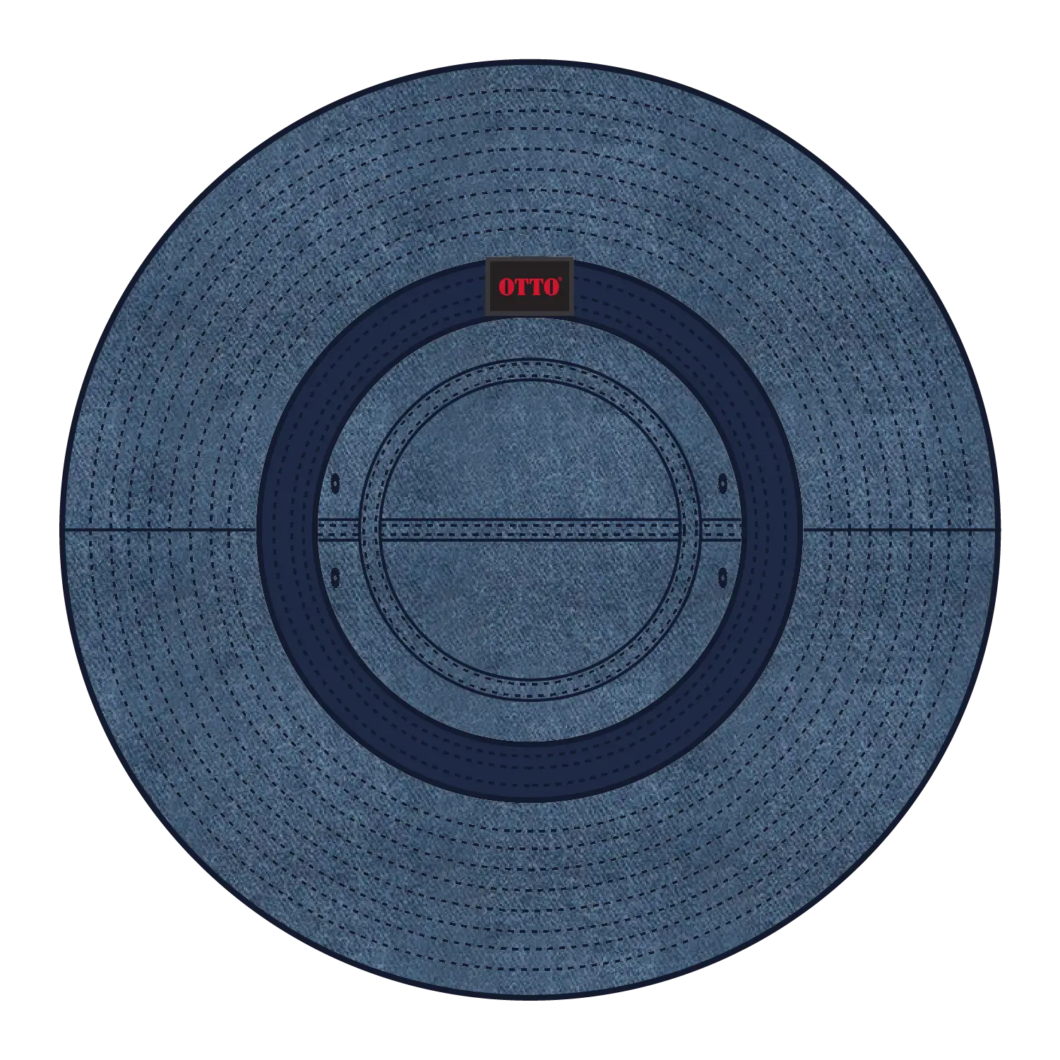 OTTO 16-1331 Bucket Hat - Navy