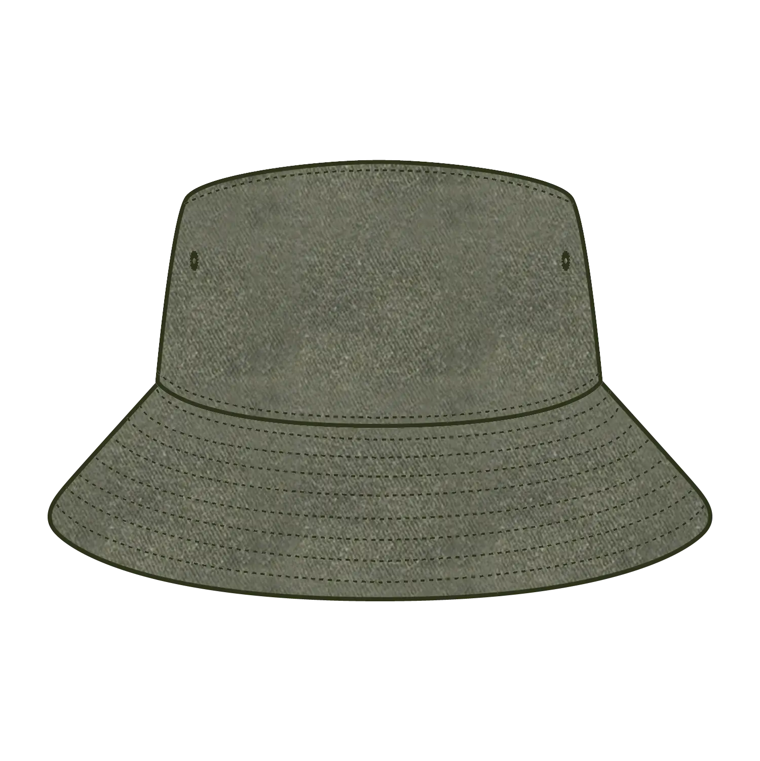 OTTO 16-1331 Bucket Hat - Ol. Green