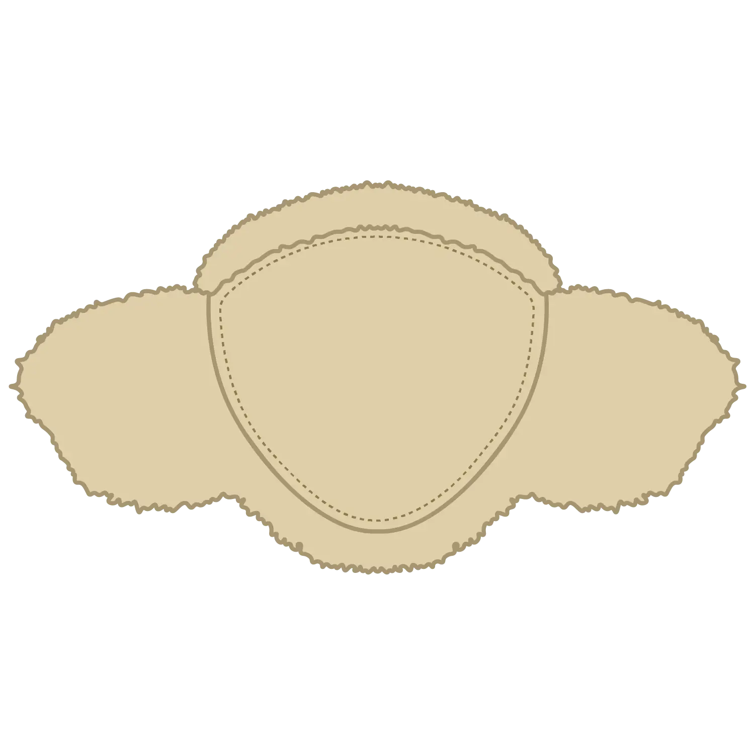 OTTO 163-1183 3 Panel Trapper Cap - Black