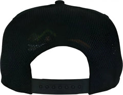 OTTO 164-1209 Superior Cotton Twill Square Flat Visor w/ Superior Polyester Mesh Back 5 Panel Pro Style Snapback Hat