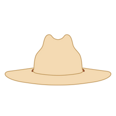 OTTO 170-1325 Straw Lifeguard Hat with Adjustable Cord - Natural