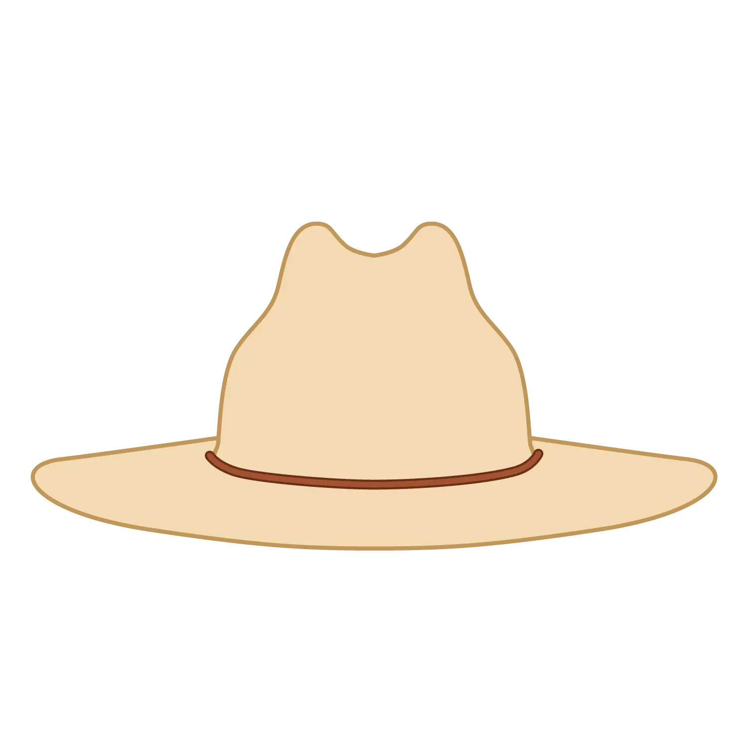 OTTO 170-1325 Straw Lifeguard Hat with Adjustable Cord - Natural - Natural / 77 1/4’’ - 7 1/2’’