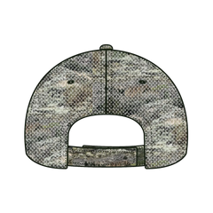 OTTO 171-1292 Mossy Oak Camouflage Superior Polyester Twill 6 Panel Low Profile Mesh Back Trucker Cap - Mountain