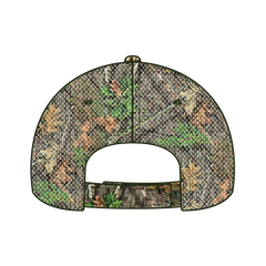 OTTO 171-1292 Mossy Oak Camouflage Superior Polyester Twill 6 Panel Low Profile Mesh Back Trucker Cap - Obsession