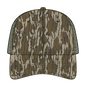 OTTO 171-1293 Mossy Oak Camouflage 6 Panel Low Profile Mesh Back Trucker Cap - Bottomland/Dk.Ol. Grn