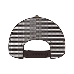 OTTO 171-1293 Mossy Oak Camouflage 6 Panel Low Profile Mesh Back Trucker Cap - Break Up Country/Dk. Brn - Break Up