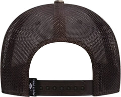 OTTO 171-1293 Mossy Oak Camouflage Superior Polyester Twill 6 Panel Low Profile Mesh Back Baseball Cap - Break Up