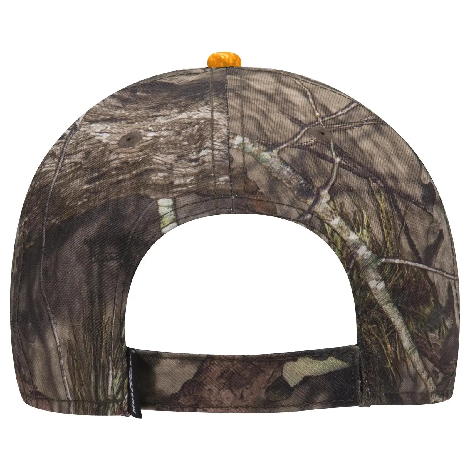 OTTO 171-1294 Mossy Oak Camouflage Sandwich Visor 6 Panel Low Profile Baseball Cap - Break Up Country - Break Up