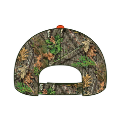 OTTO 171-1294 Mossy Oak Camouflage Sandwich Visor 6 Panel Low Profile Baseball Cap - Obsession - Obsession / 6 1/2’’
