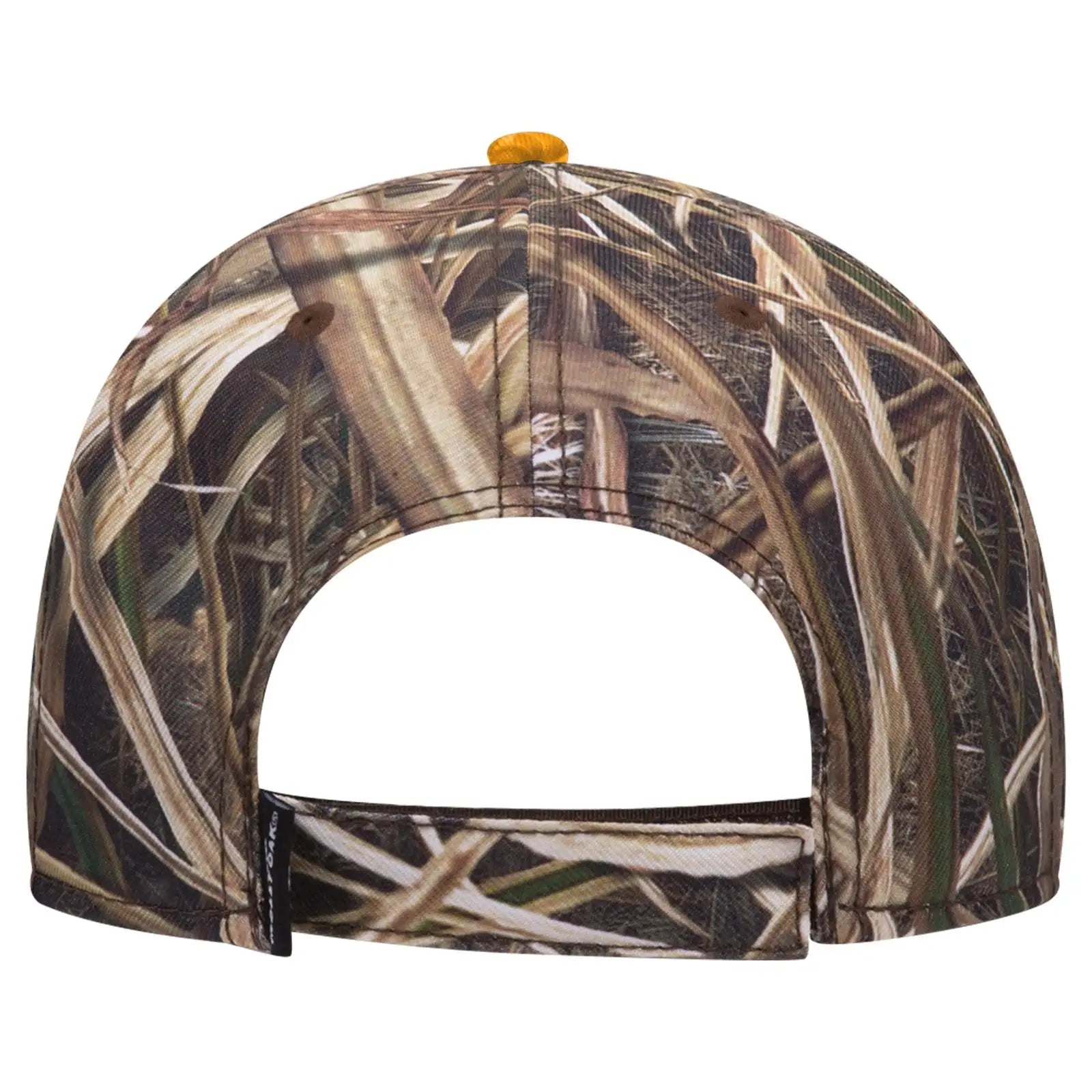 OTTO 171-1294 Mossy Oak Camouflage Sandwich Visor 6 Panel Low Profile Baseball Cap - Shadow Grass Blades - Shadow Grass