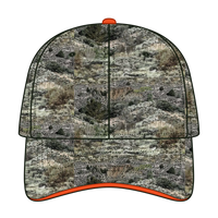 OTTO 171-1294 Mossy Oak Camouflage Sandwich Visor 6 Panel Low Profile Baseball Cap - Mountain Country Range - Mountain