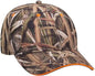 OTTO 171 1294 Mossy Oak Camouflage Superior Polyester Twill Sandwich Visor 6 Panel Low Profile Baseball Cap Shadow