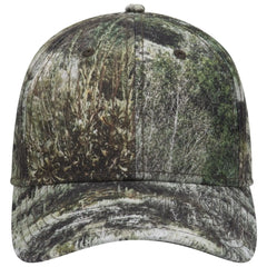 OTTO 171-1295 Mossy Oak Camouflage 6 Panel Low Profile Baseball Cap - Mountain Country Range - Mountain Country Range
