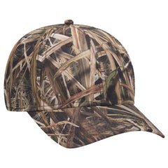 OTTO 171-1295 Mossy Oak Camouflage 6 Panel Low Profile Baseball Cap - Shadow Grass Blades - Shadow Grass Blades / 6