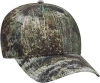 OTTO 171 1295 Mossy Oak Camouflage Superior Polyester Twill 6 Panel Low Profile Baseball Cap Mountain Country Range
